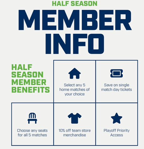 Half-Season Member Benefits